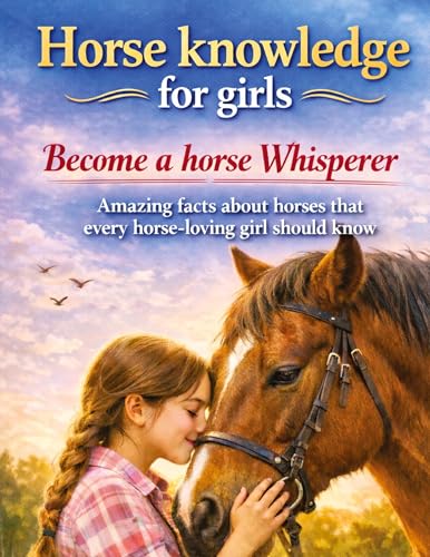 Horse knowledge for girls: Become a horse whisperer: Amazing facts about horses that every horse-loving girl should know