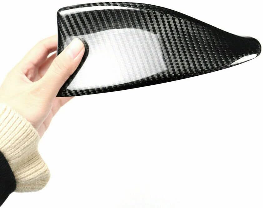 Real Dry Carbon Fiber Antenna Trim Cover Fit for BMW 5 Series F10 2011-2017