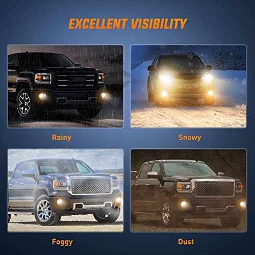 Nilight Fog Light Assembly Compatible with 2007-2019 Chevy Avalanche Suburban Tahoe Camaro Colorado Silverado 2007-2016 GMC 2007-2014 Ford 2008 2009 Pontiac G8 2010 Pontiac G6, 2 Years Warranty 51DEN eExML. SL500 - Nilight Fog Light Assembly Compatible with 2007-2019 Chevy Avalanche Suburban Tahoe Camaro Colorado Silverado 2007-2016 GMC 2007-2014 Ford 2008 2009 Pontiac G8 2010 Pontiac G6, 2 Years Warranty
