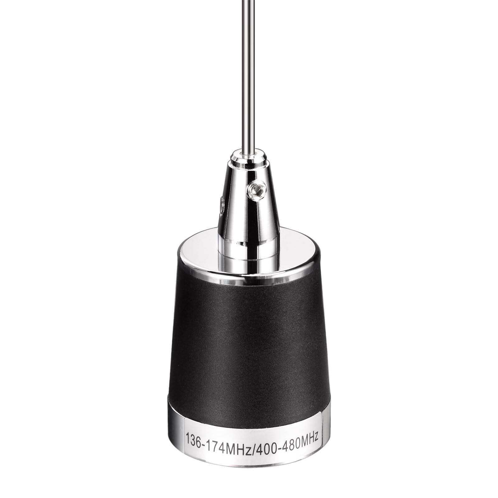 Bingfu Antena NMO de doble banda VHF UHF 136-174MHz 400-470MHz con base magnética de 3.54 pulgadas de diámetro para coche, camión, radio, radio, aficionado, radio móvil, radio bidireccional, radio VHF
