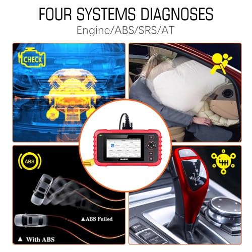 CRP123X czytnik kodów OBD2 do diagnostyki przekładni silnika ABS SRS z usługą AutoVIN dożywotnia bezpłatna aktualizacja online