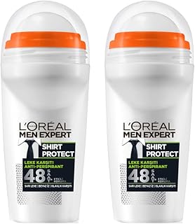 L’Oréal Paris 2'li Men Expert Shirt Protect Roll On Deodorant (2 x 50 ml)