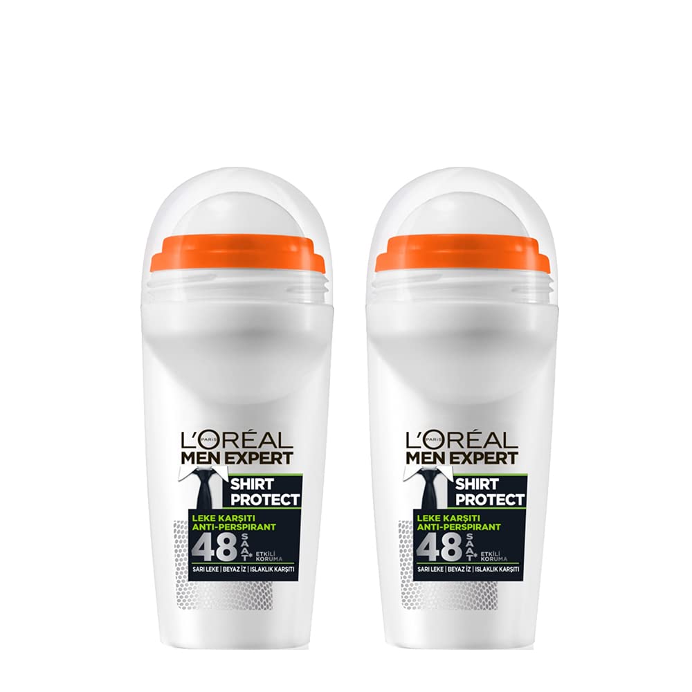 L’Oréal Paris 2'li Men Expert Shirt Protect Roll On Deodorant (2 x 50 ml)