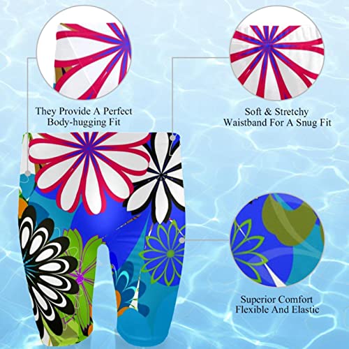Bañador de natación jammer para hombre en talla L multicolor de secado rápido 2