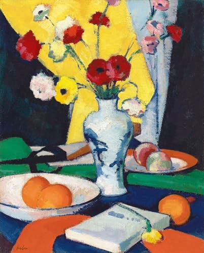 Affiche Renoncule de Samuel John Peploe impression sur toile 60x90cm pour salon