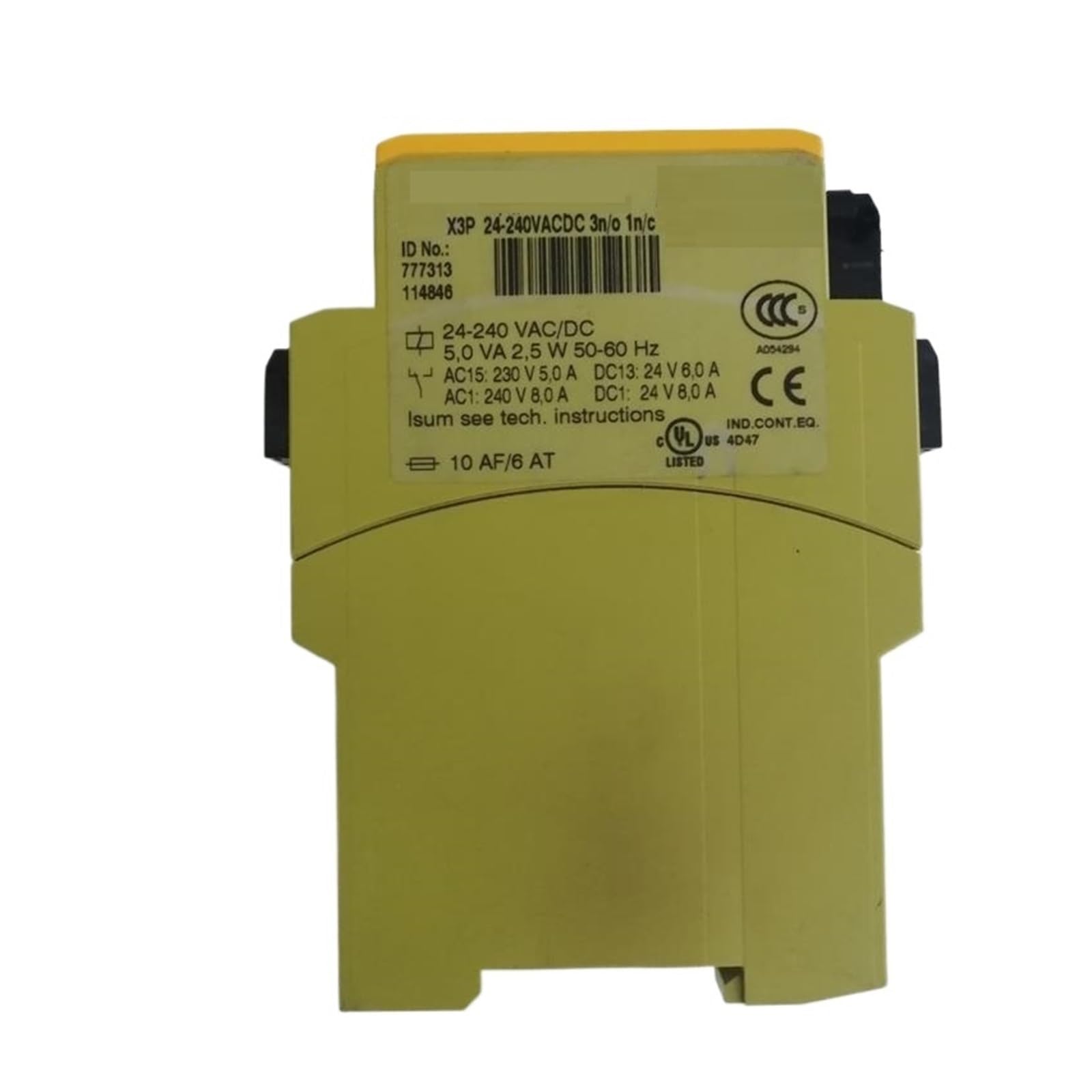 NACODLUL X3P 24-240VACDC 3n/o 1n/c 1so 777313 Relay Control Module