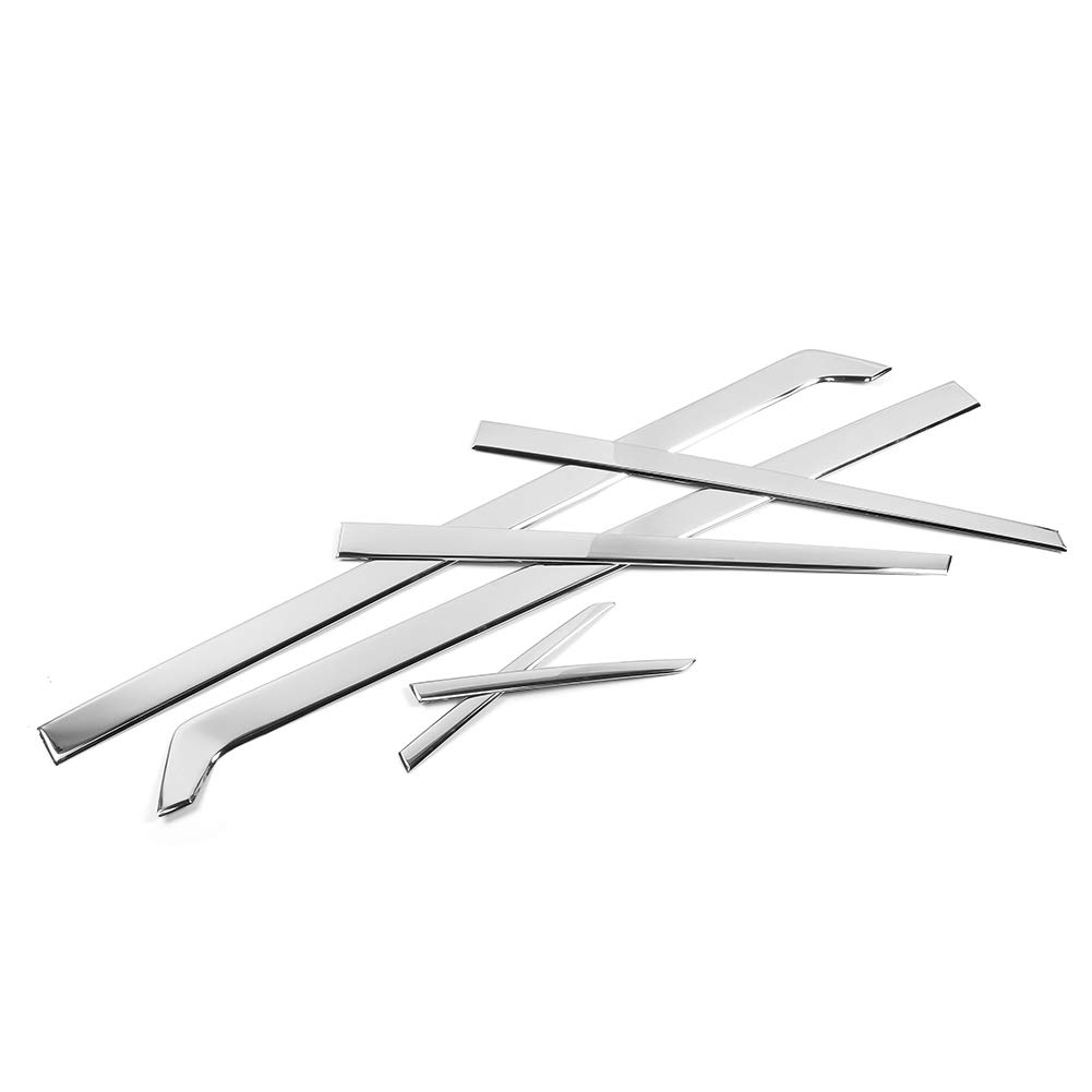 Cryfokt Set di 6 Strisce Laterali per Portiera Auto Adatte per CRV 2017-2020, Elegante Modanatura in Acciaio Inossidabile, Protezione Antigraffio per la Decorazione Esterna