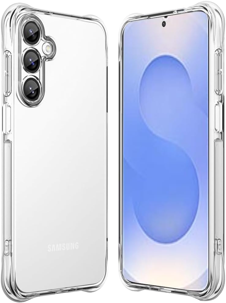 Folmeikat Clear TPU Case for Samsung Galaxy S25 5G – Shock