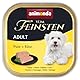 animonda Vom Feinsten Adult Feinschmecker Vielfalt (22 x 150 g), Hundenassfutter für ausgewachsene Hunde, Nassfutter für Hunde mit fein-stückigen Pasteten, Hundefutter ohne Getreide