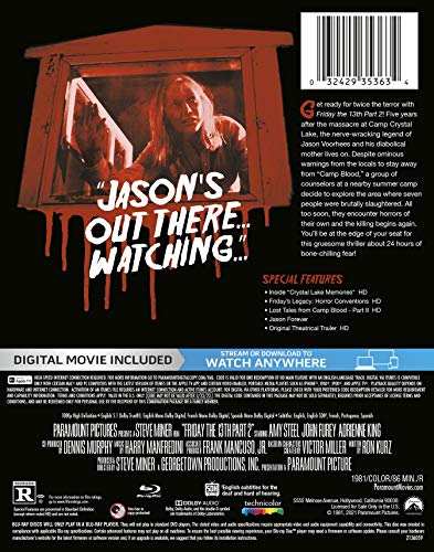 Friday the 13th Part II 40th Anniversary Steelbook - Image 2