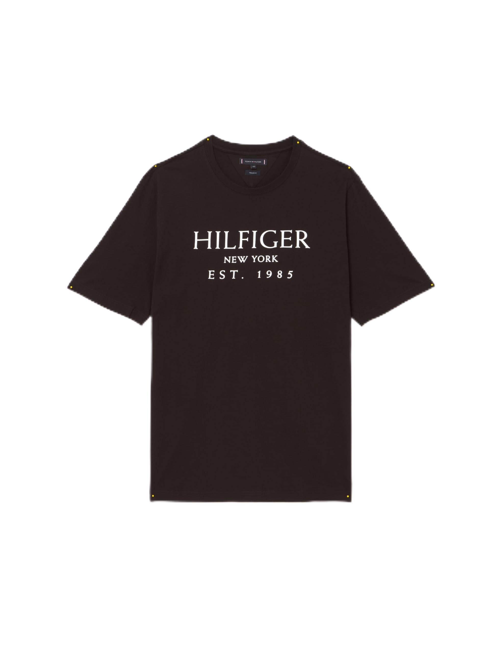 Tommy Hilfiger Camiseta de Manga Corta para Hombre Cuello Redondo