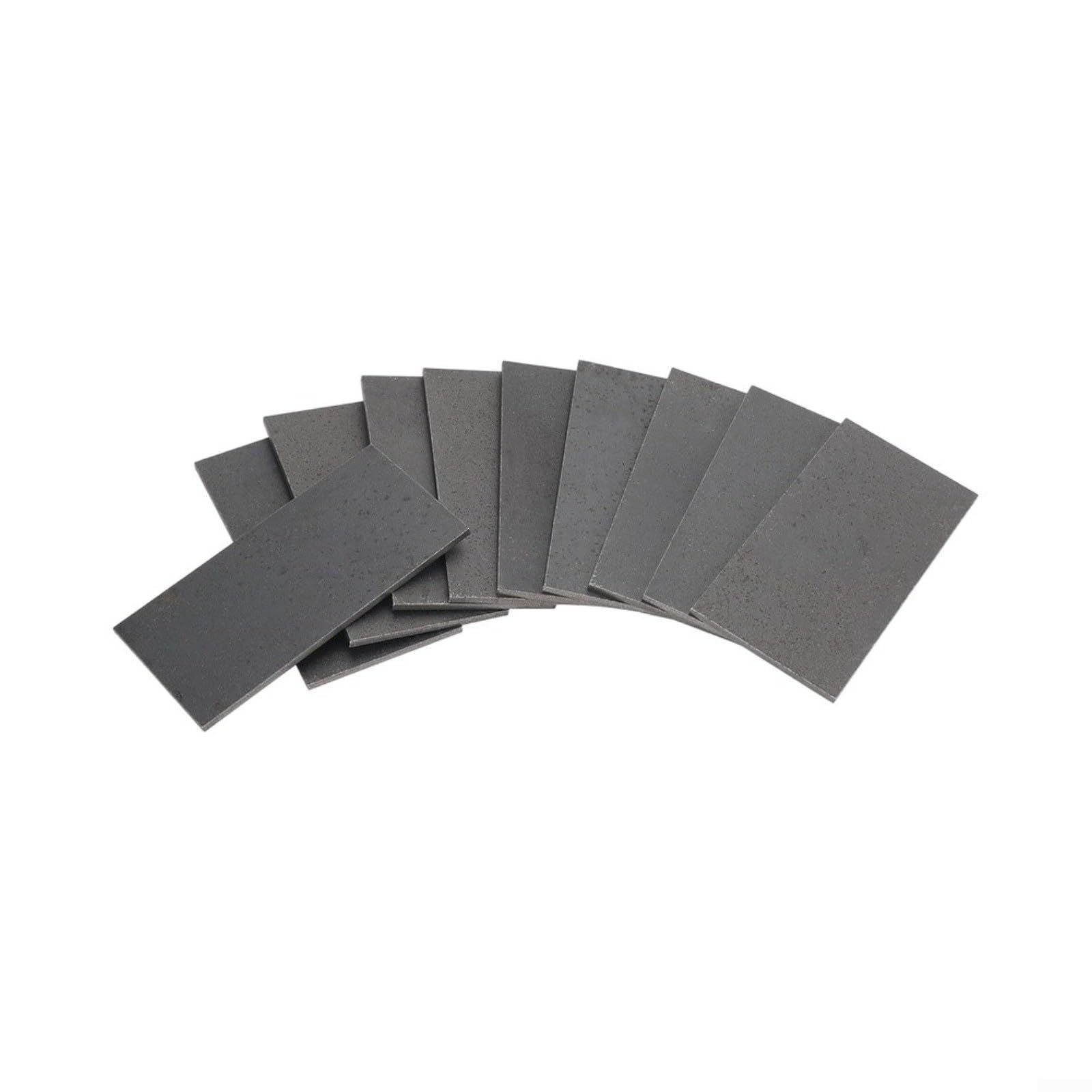 20 placas de entrenamiento de soldadura de acero de bajo carbono, 2 x 4 pulgadas (calibre 11), placas de metal sin recubrimiento para soldadura MIG/TIG/gas, kit de entrenamiento ideal para