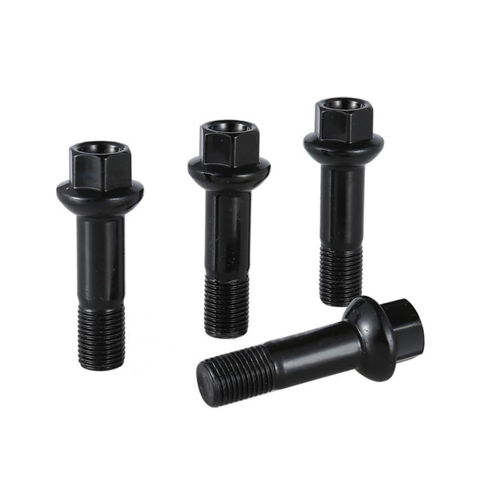 10.9 for bulloni antifurto ruote Ricambi auto 10 Pz(10pcs Black)