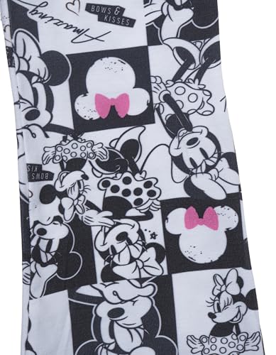 Image of Disney Minnie Mouse Fleece Pullover Crossover Hoodie and Leggings Outfit Set Infant to Big Kid Sizes (12 Months - 14-16)