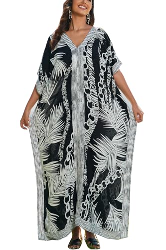 Caftan grande taille pour femme le look boho chic idéal pour la plage