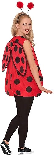 Miniatura 2 de Amscan - Disfraz de mariquita de mujer para Halloween talla extragrande incluye diadema y alas no incluye calentadores