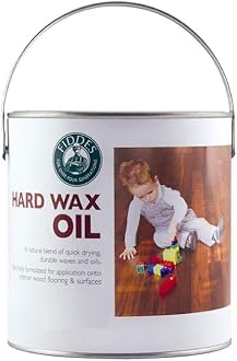 Fiddes- Hard Wax Oil - Clear Satin 1 LTR Tin -Like Osmo by Fiddes