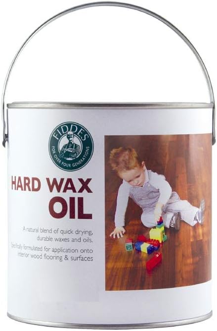 Fiddes- Hard Wax Oil - Clear Satin 1 LTR Tin -Like Osmo by Fiddes