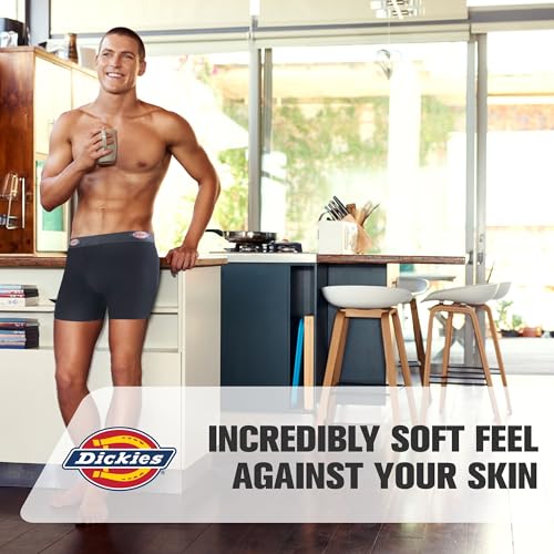 Dickies Mens Underwear 6 Pack Boxers for Men Breathable Cotton Boxer Briefs3