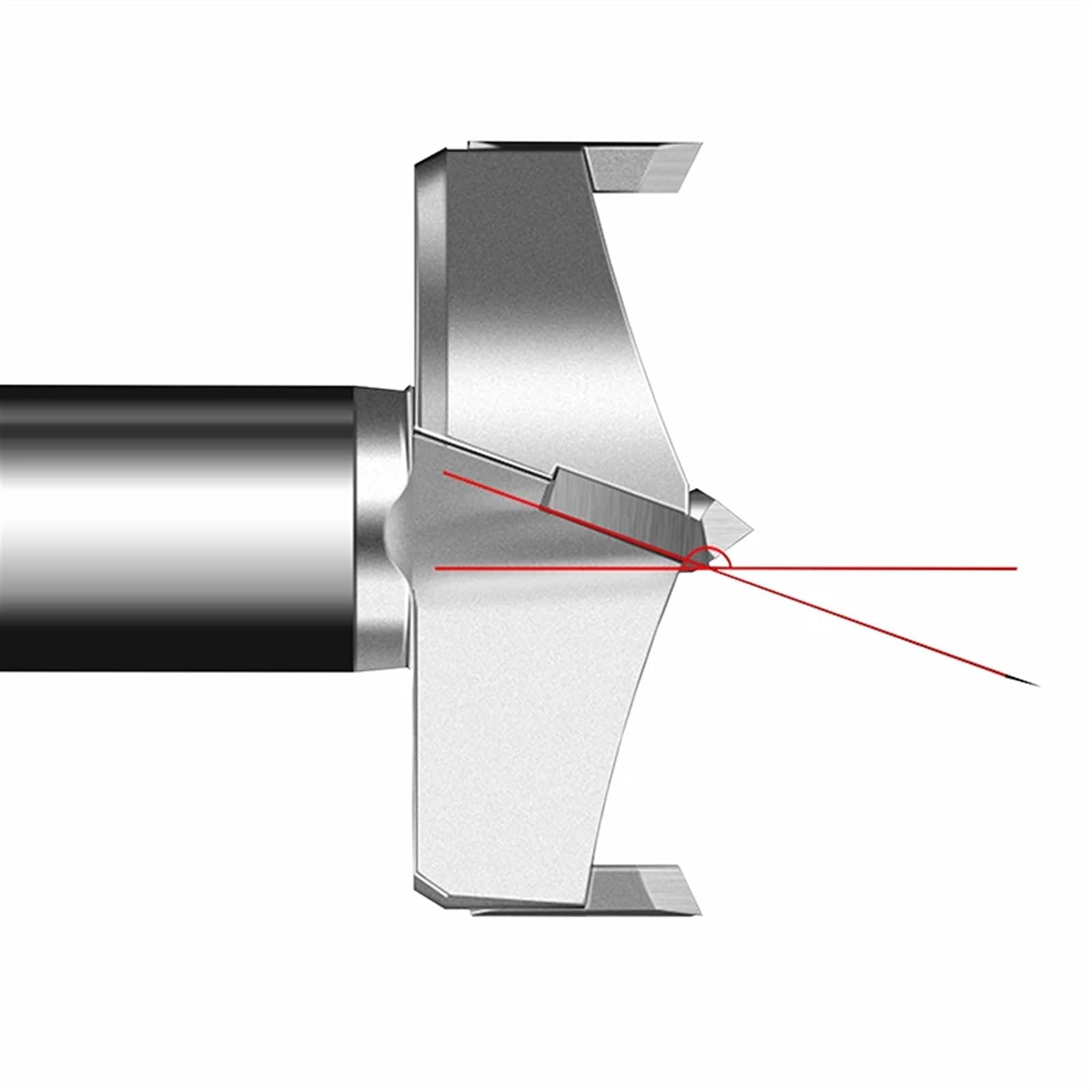 Ensemble de forets en Acier au Carbone 14 à 100 mm for Le Travail du Bois, scie Cloche Auto-centreuse, Outils Coupe carbure tungstène(90mm)