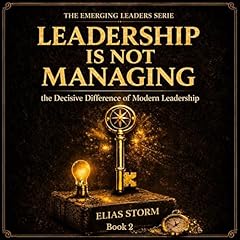 『Leading Is Not Managing』のカバーアート