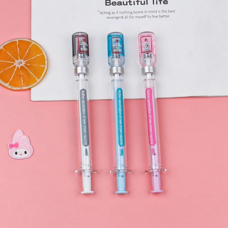 Lot De 3 Stylos à Bille Fantaisie Pour Infirmières Et Médecins - Idéal Pour Jeux De Rôle, Cadeau Humoristique - Fournitures De Bureau Amusantes