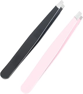 Juego de pinzas de cejas de acero inoxidable ...