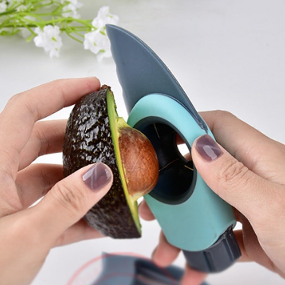 Avocado Cutter Fruit Multi-function Kiwi Separator Dicing and Corer Kitchen Gadgets