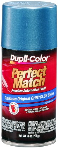 Image of Dupli-Color (BCC0386-6 PK) Teal Metallic Chrysler Perfect Match Automotive Paint - 8 oz. Aerosol, (Case of 6)