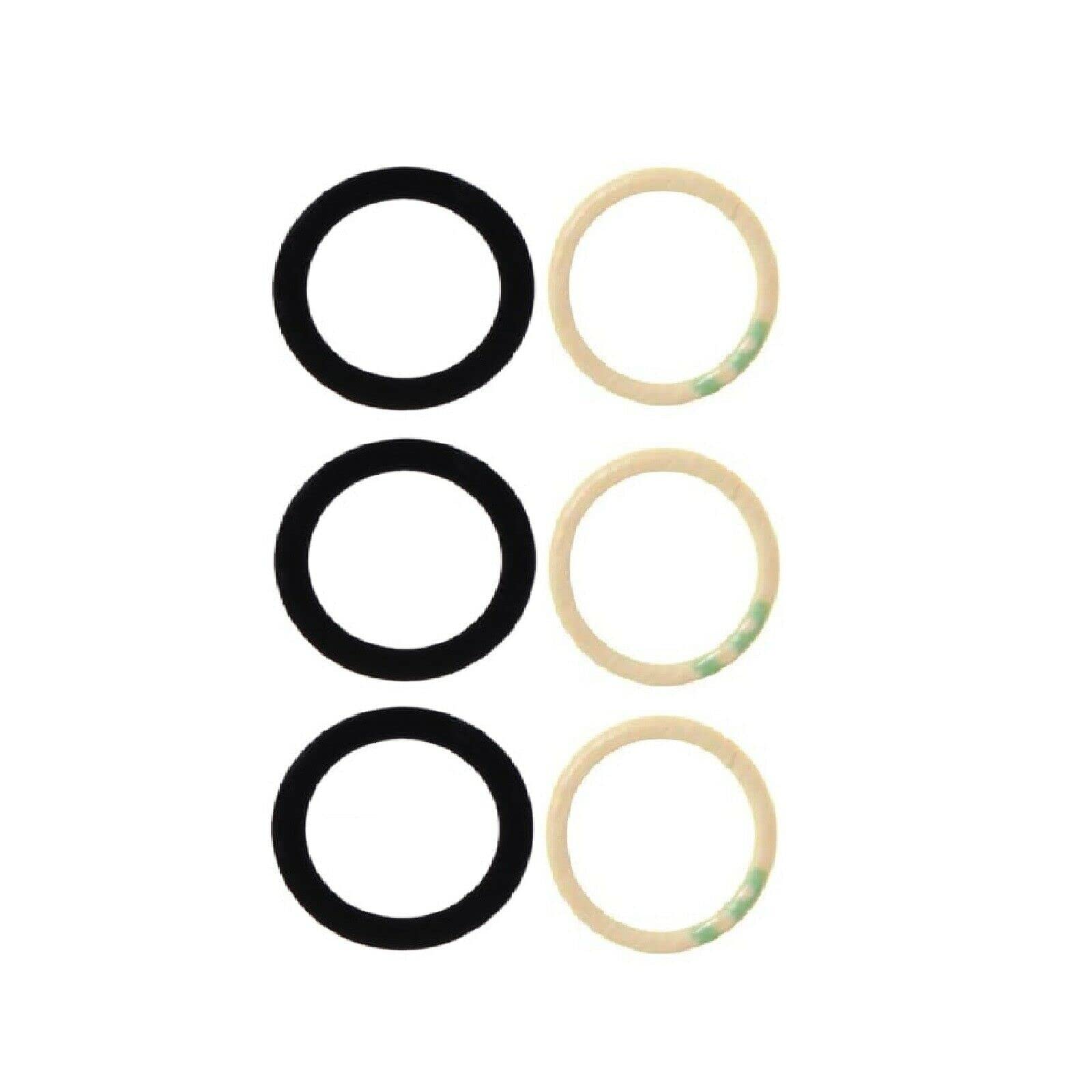 2X Back Rear Camera Lens Glass Cover with Adhesive Replacement Compatible with Samsung Galaxy S22 / S22+ S22 Plus 5G