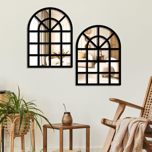 Image of Sehaz Artworks Home Decoration Items for Living Room | Wall Hanging decoration | Jharokha Wall Decor Items for Living Room | Wall Decor Items for Bedroom | Decorative Mirror for Wall Decoration