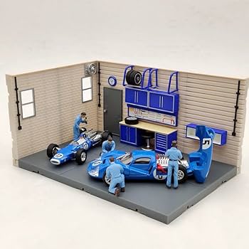 ガレージジオラマ フルスクラッチ Amazon.co.jp: 1:43スケールシリーズオーロラガレージジオラマ