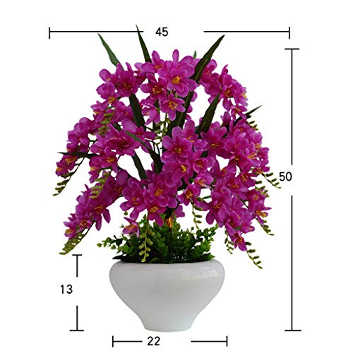 Phalaenopsis fleurs artificielles set de décoration pour table - 3