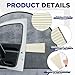 Innconee Garage Wall Protector, 19.7ft x 3.15in Garage Car Door Protector Waterproof Anti-Scratch Wall Bumper Guard Self Adhesive Rubber Strip for Warehouse Car Doors Parking Assist (Beige)