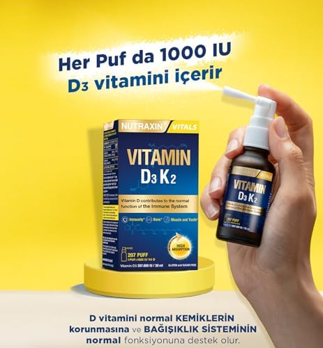 Nutraxin D3K2 Vitamin 30 Ml - Görsel 4