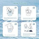 BREOILUTLE Water Filter Cartridges Compatible with Brita® Marella® Jug Kettle, Water Filter Replacement for Brita® Maxtra+® Plus Maxtra Pro® All-in-1 Reduces Impurities (12, Classic) - Image 9