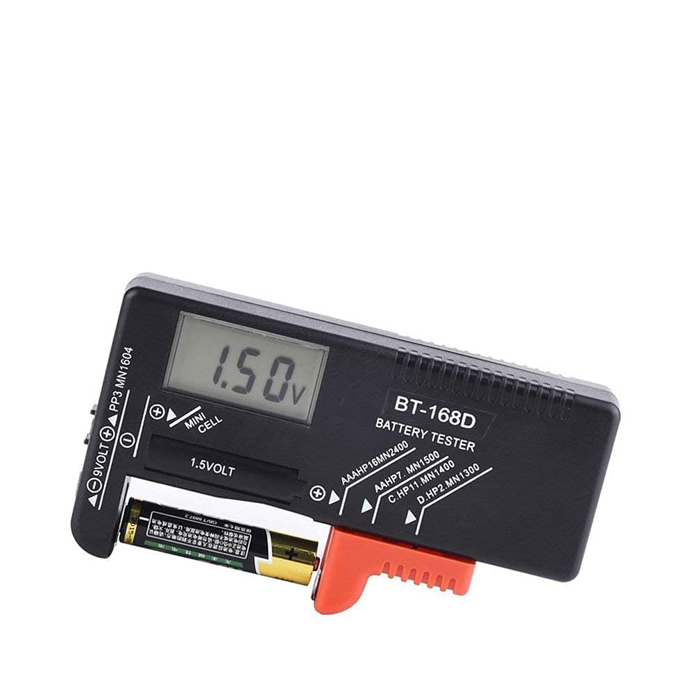 xcluma BT168D Digital Battery Capacity Tester for 9V 1.5V AA AAA Cell C D Batteries (B0973DSCML) Amazon Price History, Amazon Price Tracker