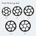 DJC Direct Mount Chainring Round for Shimano M6100 M7100 M8100 M8130 M9100 M9120 MT900 XTR SLX (30T)