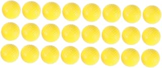 Abaodam 24 pcs golf foam ball indoor golf kids golf balls fling golf yellow balls white balls golfing practice balls supple golfs practice ball balls for golfing supple golfs ball major