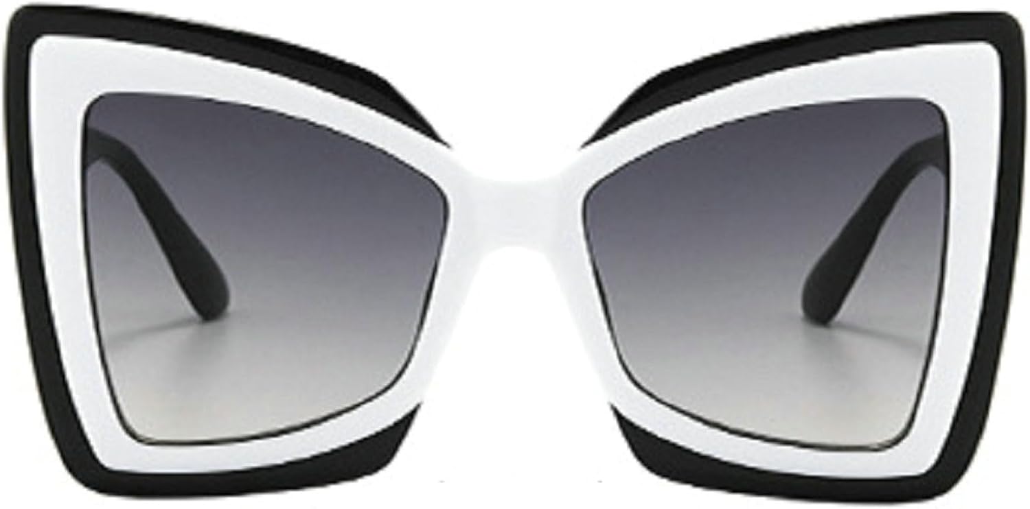 Fashion Cat Eye Butterfly Sunglasses UV400 Women Oversized Sun Glasses Modern Outdoor Travel Sun Shade Eyewear N47
