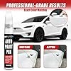 Touch Up Paint for Cars (Pearl White Multi-Coat PPSW), Compatible with Tesla Model Y/3/X/S, 0.4 fl oz Color Accurate 2-in-1 Car Paint Scratch Repair Pen, Easy to Use, Fast-Drying, Long-Lasting #1