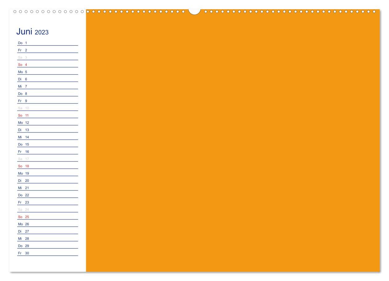 Farbiger Bastelkalender (Wandkalender 2023 DIN A2 quer): Basteln für die ganze Familie (Geburtstagskalender, 14 Seiten ) (CALVENDO Hobbys)