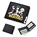 lunanana Boku My Hero Academia Geldbörse, Izuku Midoriya PU Leder Multifunktionale Münzbörse Kreditkartenhalter Bifold Tasche (H10)
