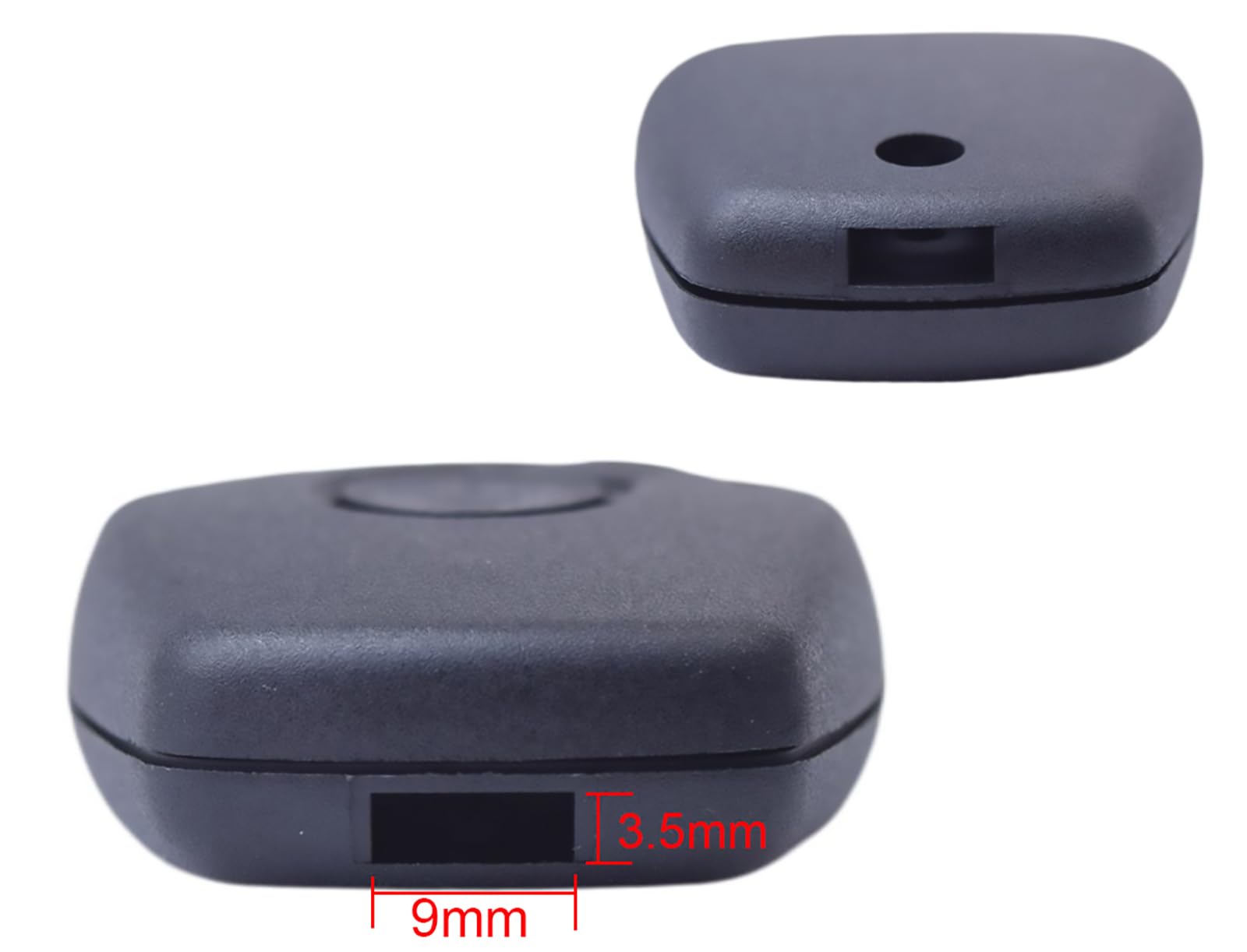 Clé Vierge ID46 Electronique à Programmer 3 Boutons Compatible avec Renault Clio 3, Master 3, Kangoo 2, Twingo 2, Wind, Trafic 2, Modus Lame VA2 Télécommande à Distance Testée