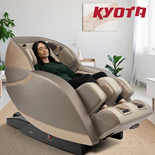 Kyota Kansha M878 4D Massage Chair (Gold/Tan) #TOP5