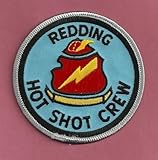Embroidered Patch - Redding California USFS Shot Shot Crew FIRE