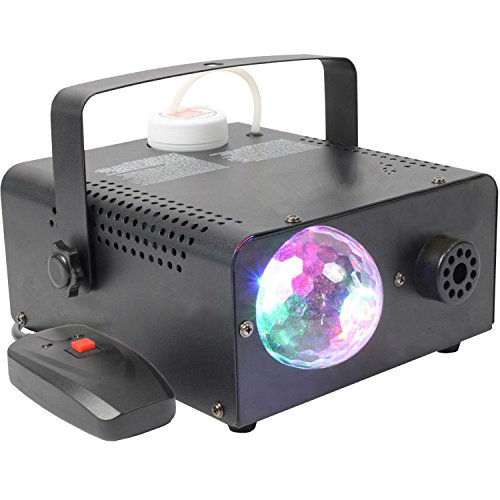 Máquina de humo Moonflower Combo con luz RGB y control cableado miniatura 1