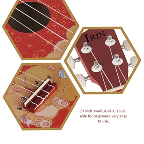 SUPVOX Concert ukuléle 21 pouces Ukelele Professional Ukulele Professional Instrument - Les Beatles, Paul McCartney, John Lennon, RIngo Starr, George Harrison SUPVOX Concert ukuléle 21 pouces Ukelele Professional Ukulele Professional Instrument – Image 6