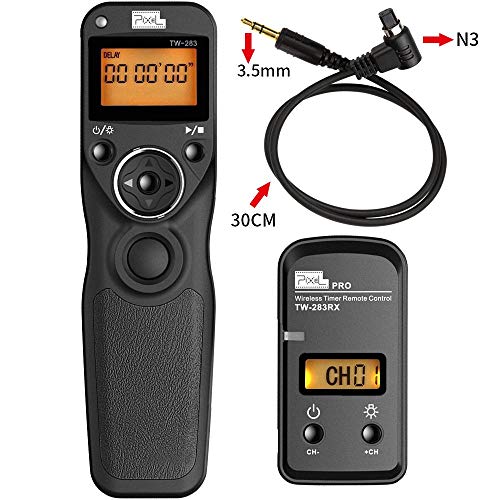 PIXEL FSK 2.4GHz Wireless Shutter Remote Release Control for Canon 7D Series, 5D