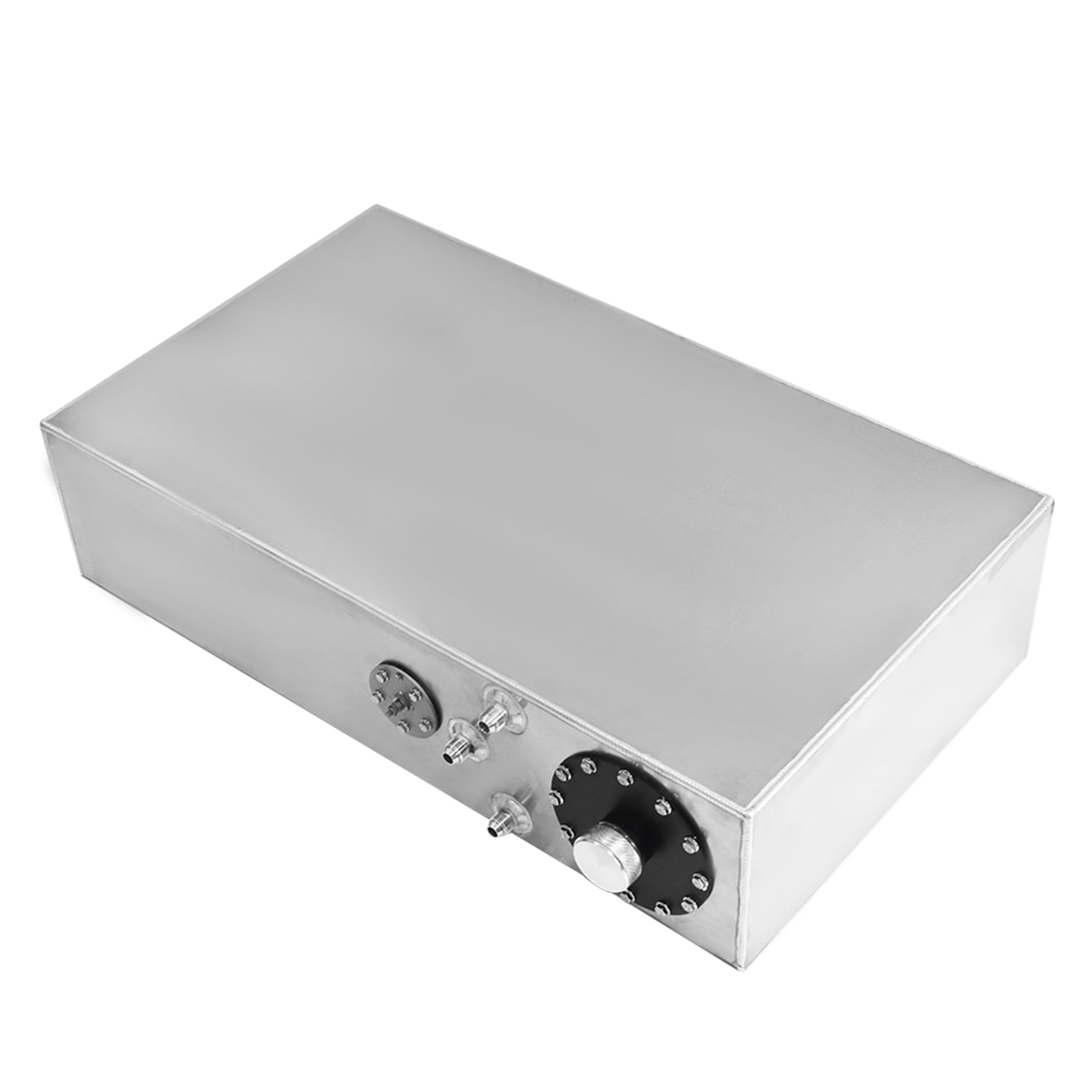 15 Gallon / 57L Slim Aluminum Fuel Cell Tank Racing Drift with Level Sender